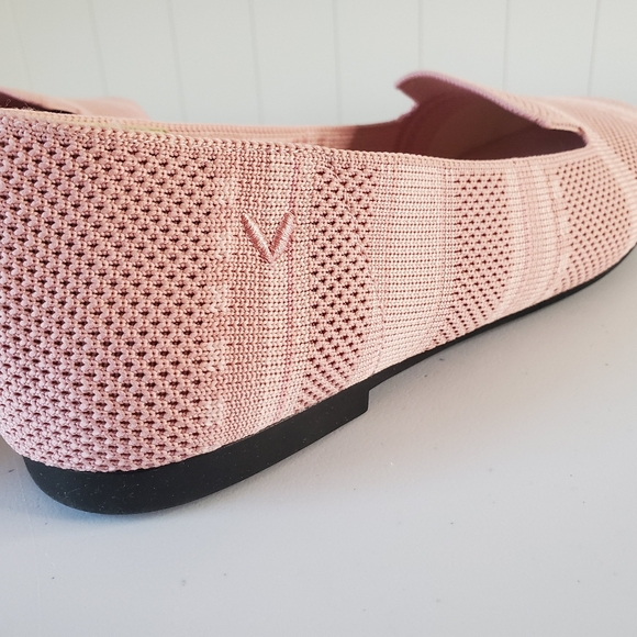 Vivaia Womens Elly Flats Loafers Ballet Shoes Size 38 US 7 Pink - Picture 7 of 10